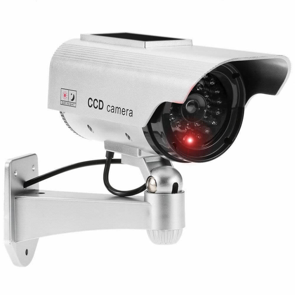 Solar Dummy CCTV Security Camera Outdoor/Indoor With Reality LED
