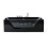 Beliani Black Whirlpool Bath SAMANA 8