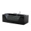 Beliani Black Whirlpool Bath SAMANA 9