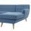 Beliani Upholstered Sofa - Couch - Corner Sofa - Blue - MOTALA 9