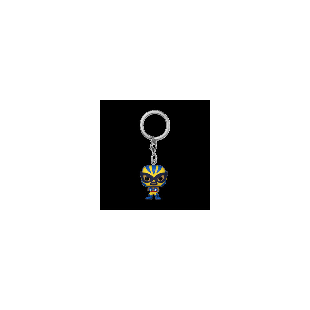 Funko Pop! Pop Keychain: Marvel Lucha Libre Wolverine