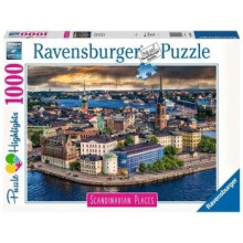 Ravensburger Stockholm, Schweden 1000 Pieces Puzzle