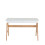 Beliani Desk - Computer Desk - Computer Table - 2 Drawers - 120x70 cm - White - SHESLAY 8
