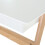 Beliani Desk - Computer Desk - Computer Table - 2 Drawers - 120x70 cm - White - SHESLAY 12