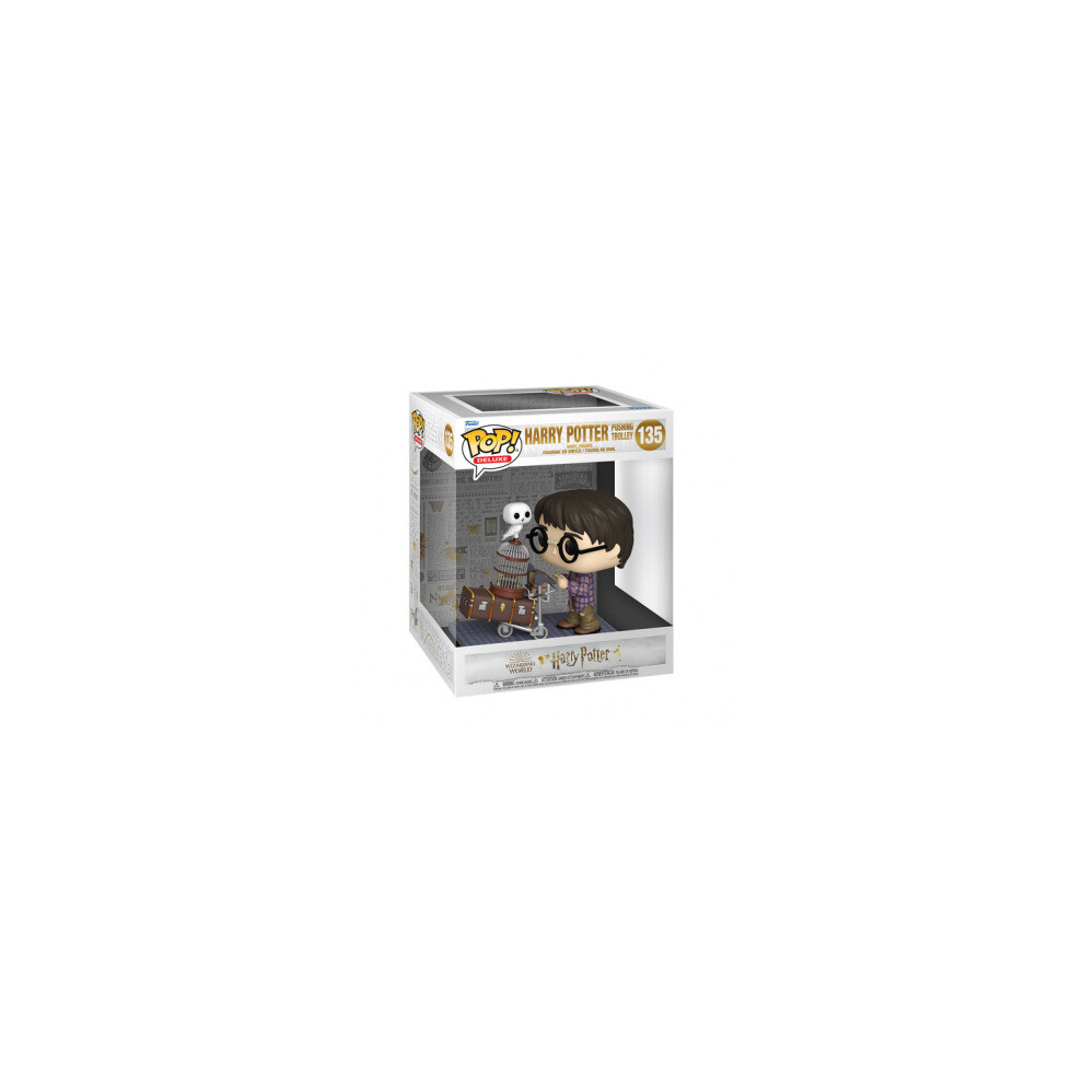 Funko Pop Deluxe: Harry Potter Anniversary- Harry Pushing Trolley