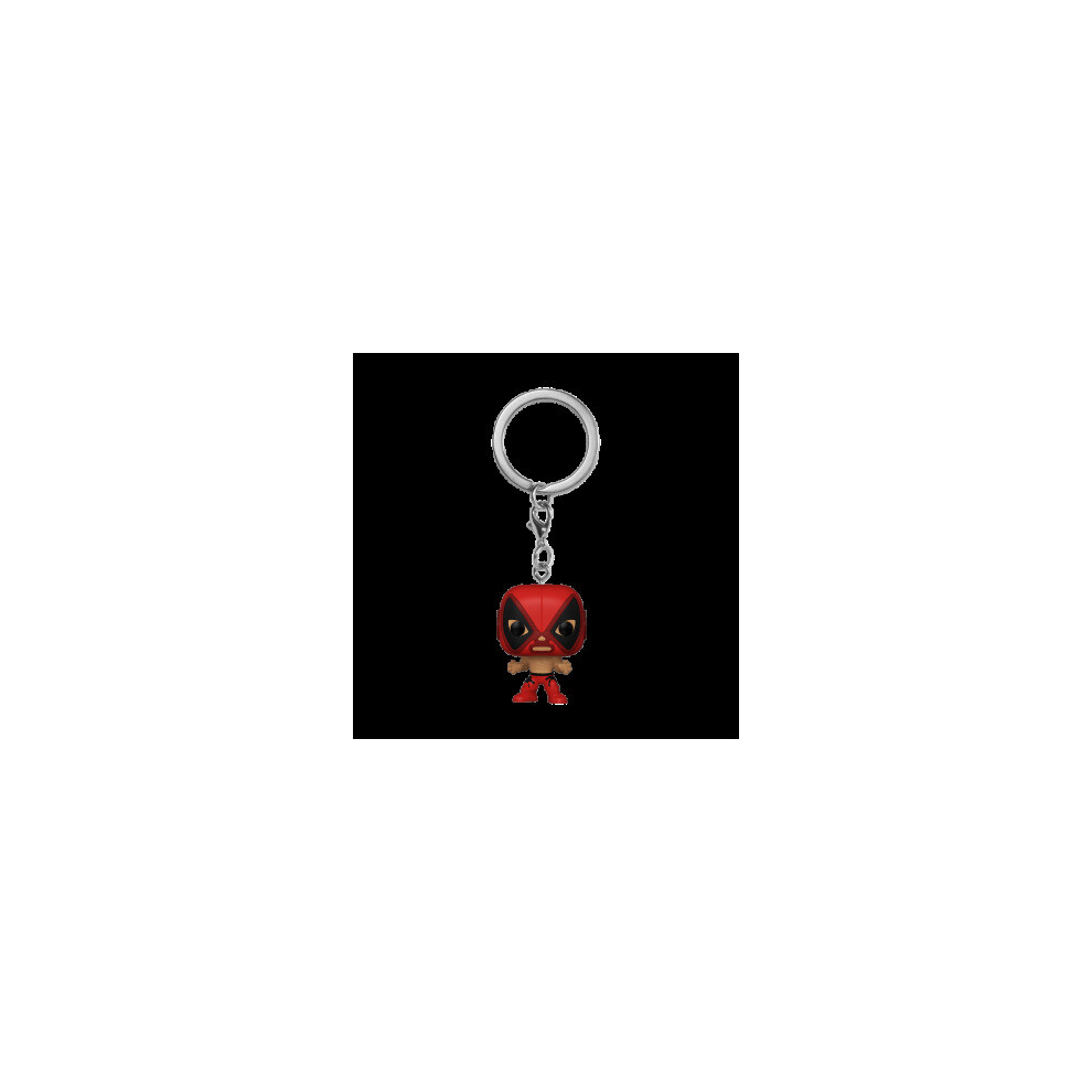 Funko Pop! Pop Keychain: Marvel Lucha Libre Deadpool