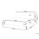 Beliani Fabric Double Bed Grey RENNES 11