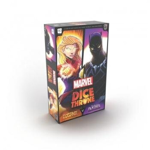 USAopoly USAopoly Dice Throne Marvel 2-Hero Box 1 Captain Marvel / Black Panther - Board Game