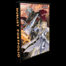 Konami YGO Albaz Ecclesia Tri-Brigade 9-Pocket Duelist Portfolio