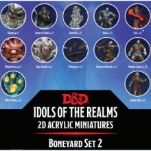 D&D Είδωλα των Βασιλείων: Boneyard - Σετ 2D 2