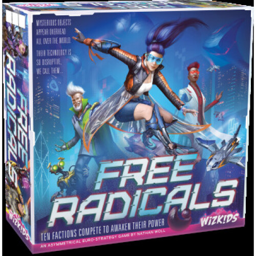 NECA WizKids/NECA Free Radicals - Board Game