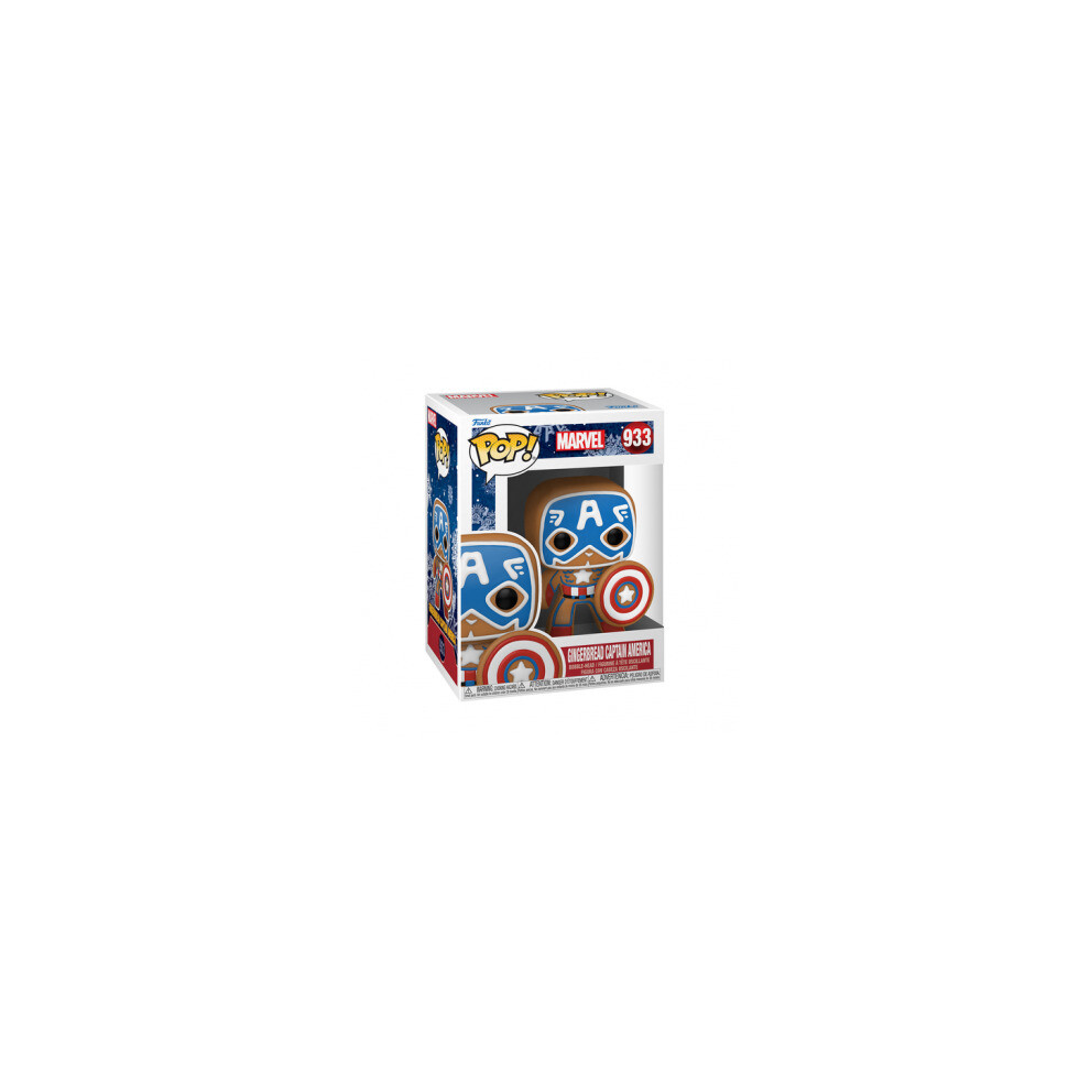 Funko Pop! Pop Marvel: Holiday- Captain America