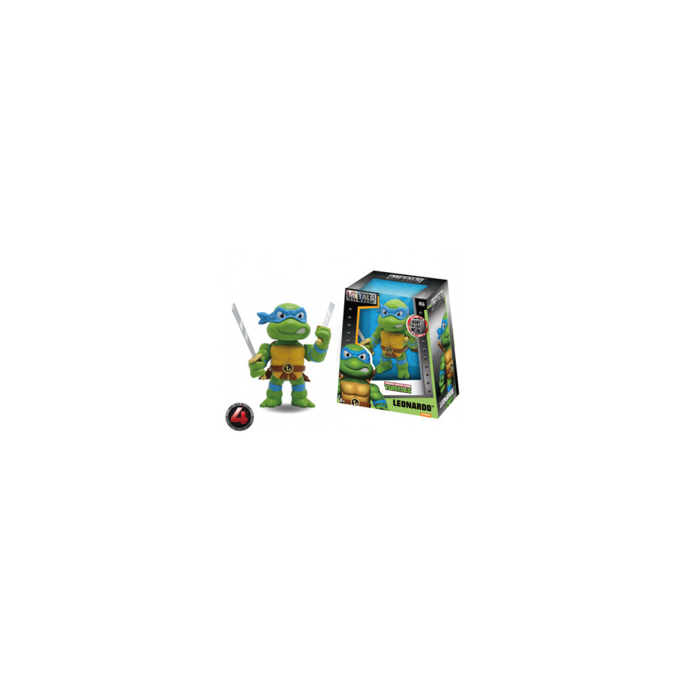 TMNT Teenage Mutant Ninja Turtles Leonardo 4 Inch Figure Jada 253283000