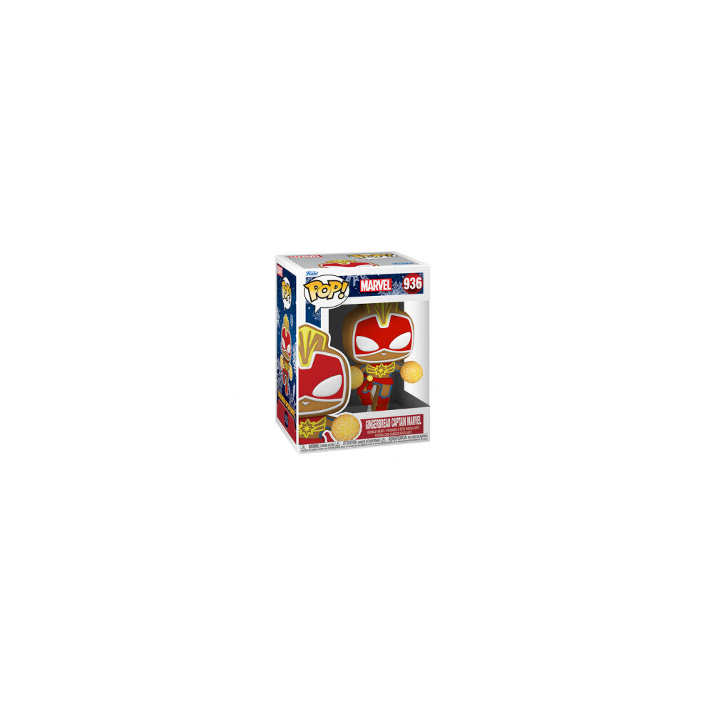 Funko Pop! Pop Marvel: Holiday- Captain Marvel