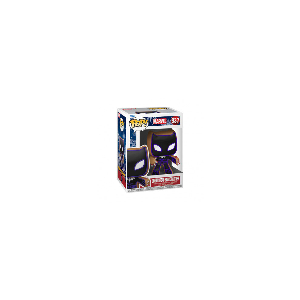 Funko Black Pop! Pop Marvel: Holiday- Panther