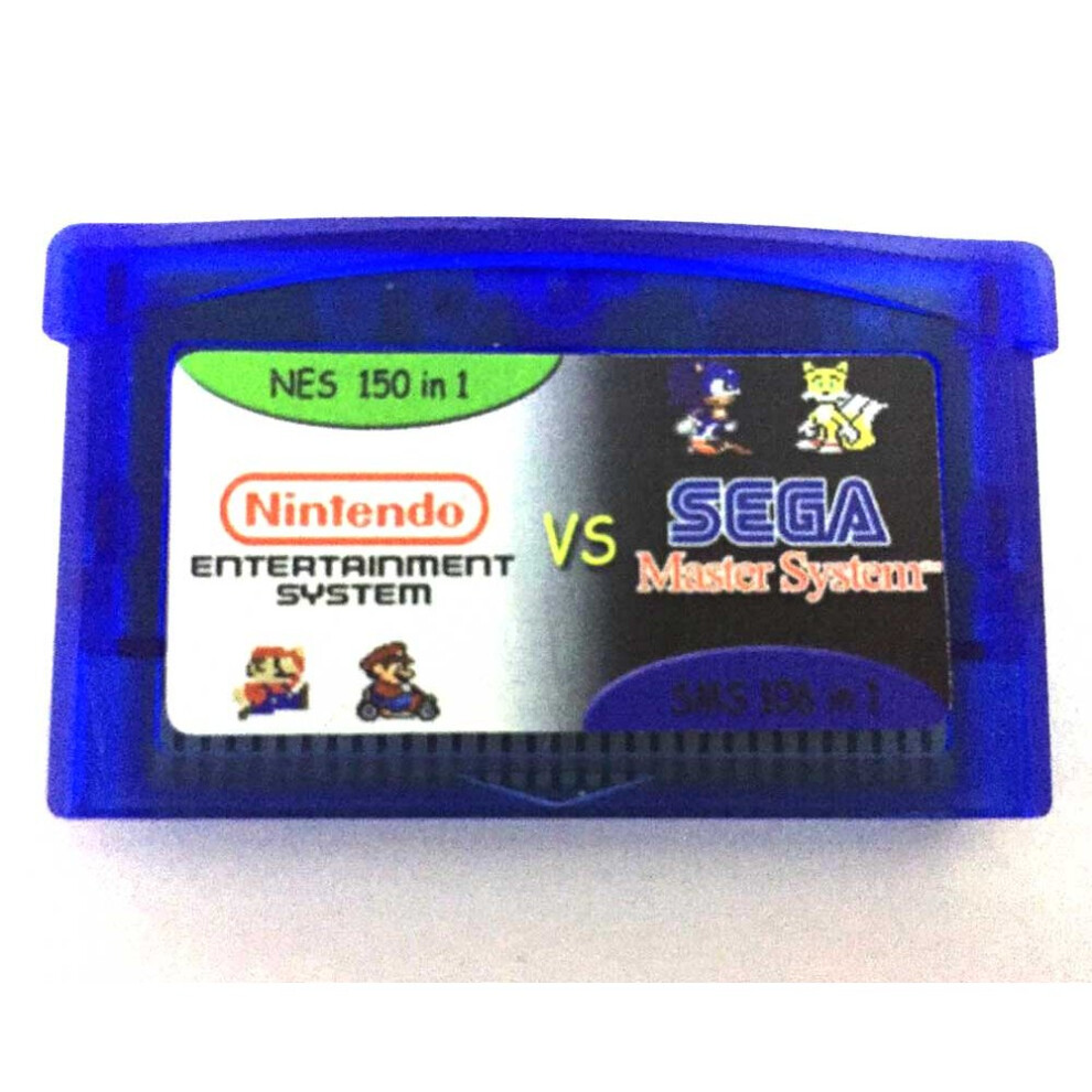 256 Games in 1 GBA Game Ablum Cartridge Cart for GBM GBA SP NDSL