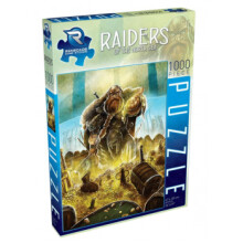 Renegade Game Studios 1000 Stuk Puzzel - Raiders of The North Sea - Conquest, 66 x 48 cm, Bevat Kunst van Het Bekroonde Bordspel