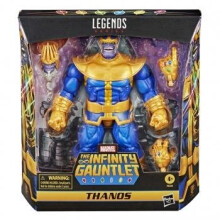 Hasbro Marvel Legends Figura de Acción Thanos, Guantelete del Infinito, 6 pulgadas