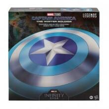 Marvel Legends Captain America The Winter Soldier 24 Tum Stealth Sköld Replika