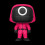Funko Funko Pop ! Squid Game Masque de soldat rouge 1