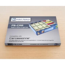 Folded Space Carcassonne Insert - Board Game