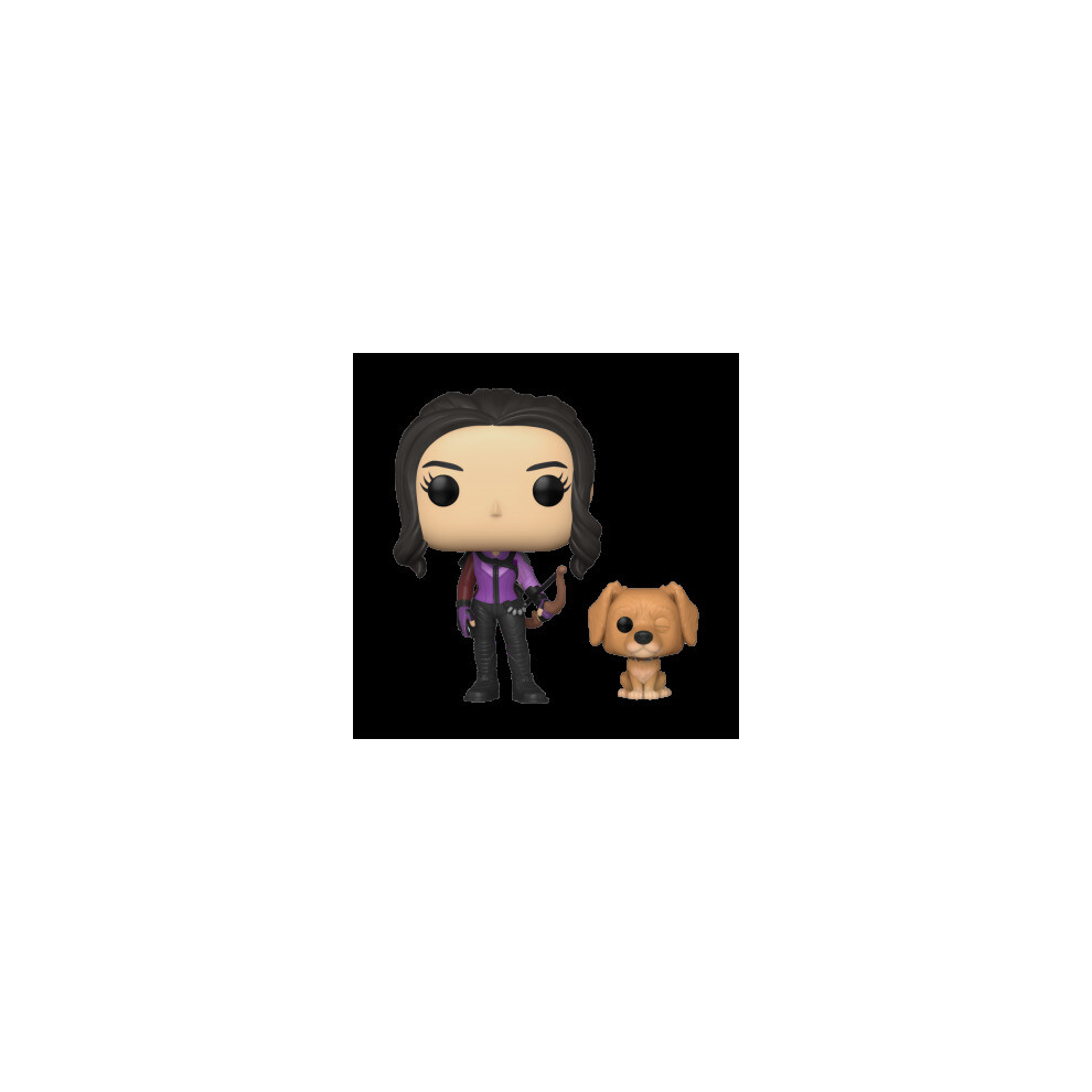 Funko Pop! & Buddy Hawkeye Kate Bishop With Lucky The Pizza Dog