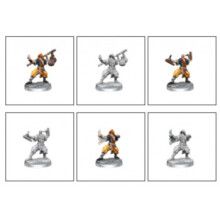 WizKids/NECA D&D Frameworks: Human Monk Male 6