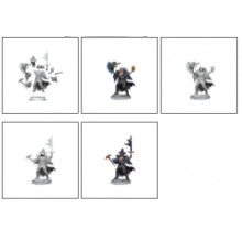 WizKids/NECA D&D Frameworks: Human Warlock Male 6