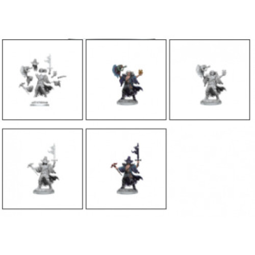 NECA WizKids/NECA D&D Frameworks: Human Warlock Male 6
