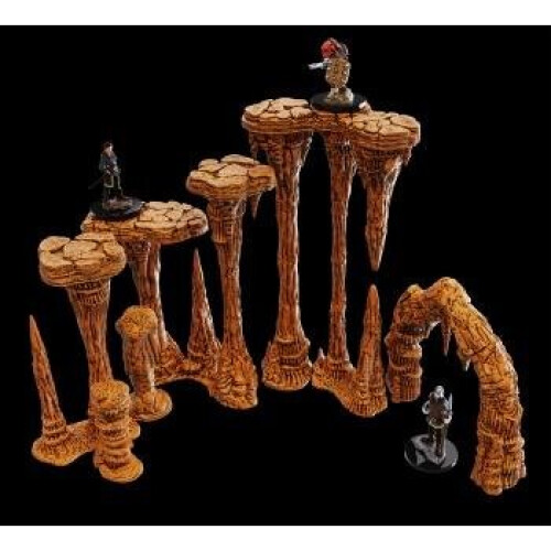 NECA Επέκταση Warlock Tiles - Σταλακτίτες & Σταλαγμίτες
