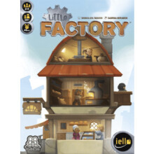 IELLO Little Factory - Jogo de Cartas de Gestão de Recursos e Construção, Famílias, 2-4 Jogadores, 45 Min