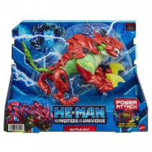 Masters of the Universe Actionfigur Battle Cat med Power Attack Move och Sadel, Samlarfigur