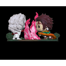 Funko Pop! Pop Moment: Demon Slayer Tanjiro Vs. Rui Vinyl Figure - 10 CM