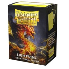 Arcane Tinmen Dragon Shield Dual Matt Sleeves Lightning 'Ailia' - 100 Sleeves