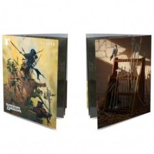 Ultra Pro Class Folio With Stickers For Dungeons & Dragons Fighter