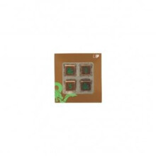 Dungeons & Dragons RPG Heavy Metal Copper and Green D6 Dice Set