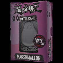 Yu-Gi-Oh! Limitierte Marshmallon Metallkarte