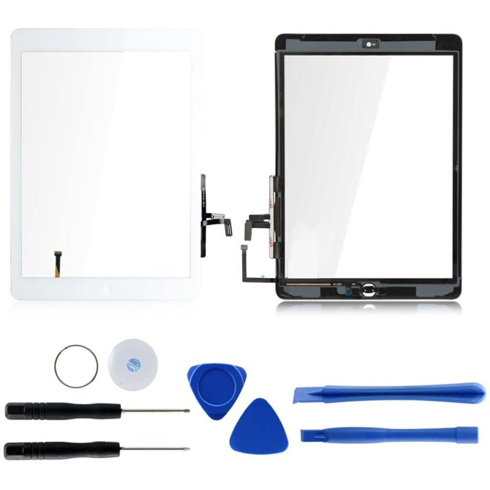 For Ipad Air 1 A1474 A1475 A1476 - Touch Screen Digitizer With Toolkit White 7427277361666