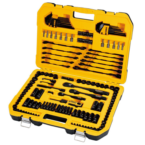 DeWalt DeWalt Mechanics Set 184pc DWMT45184-1 Socket Ratchet Tool Kit Spanner