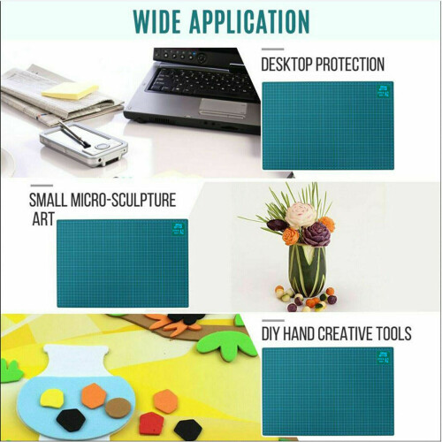 A2 High Quality Cutting Mat Size Non Slip Self Healing Printed Grid 2