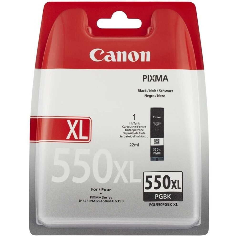 Canon Pgi-550Xl Ink Cartridge, Black