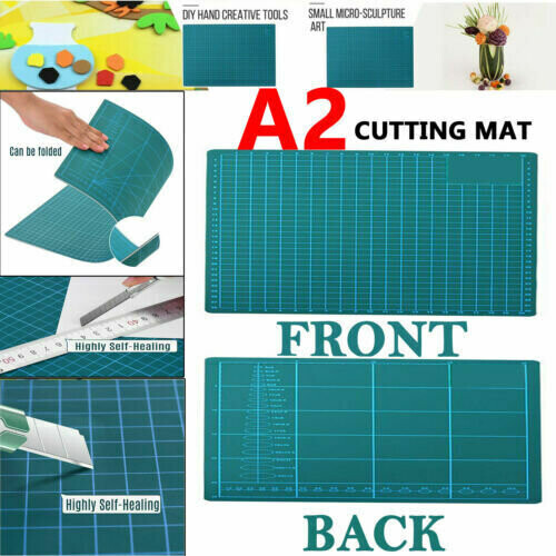 A2 High Quality Cutting Mat Size Non Slip Self Healing Printed Grid