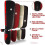 (Red, Large) RDX Shin Guards for Kickboxing, Muay Thai 7