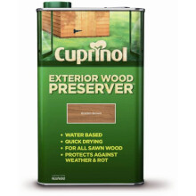 (Golden Brown) Cuprinol Exterior Wood Preserver 5L