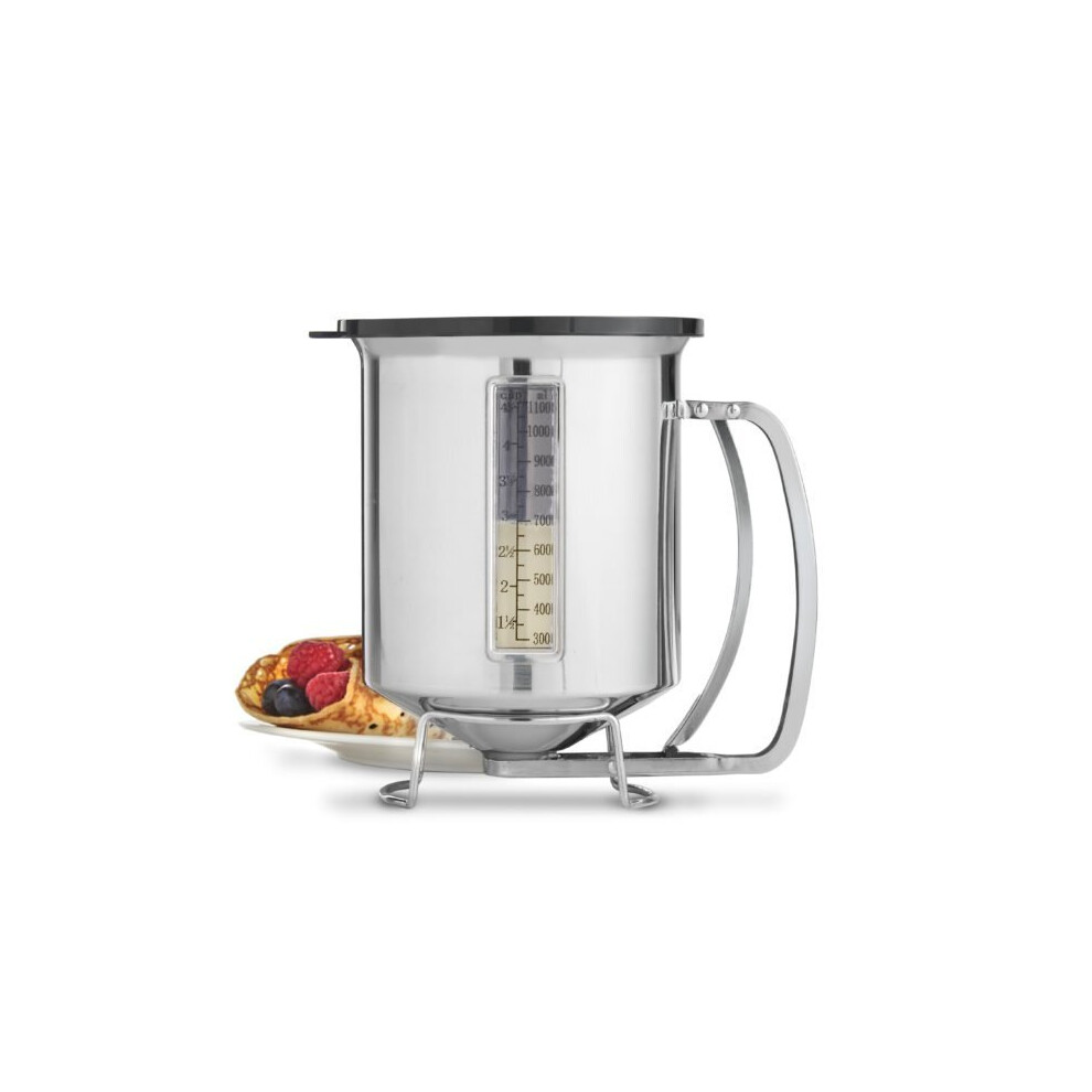 MisterChef Stainless Steel Batter Dispenser -1.2L