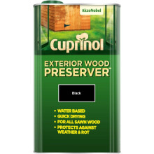 (Black) Cuprinol Exterior Wood Preserver 5L