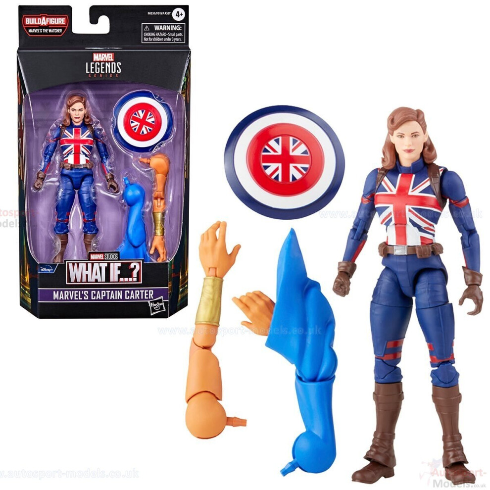 Marvel Legends What If? Captain Carter 6-Inch action figure