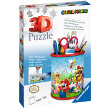 Ravensburger Super Mario Brothers 3D Παζλ Μολυβοθήκη για Παιδιά 6+ - 54 Τεμάχια - Χωρίς Κόλλα