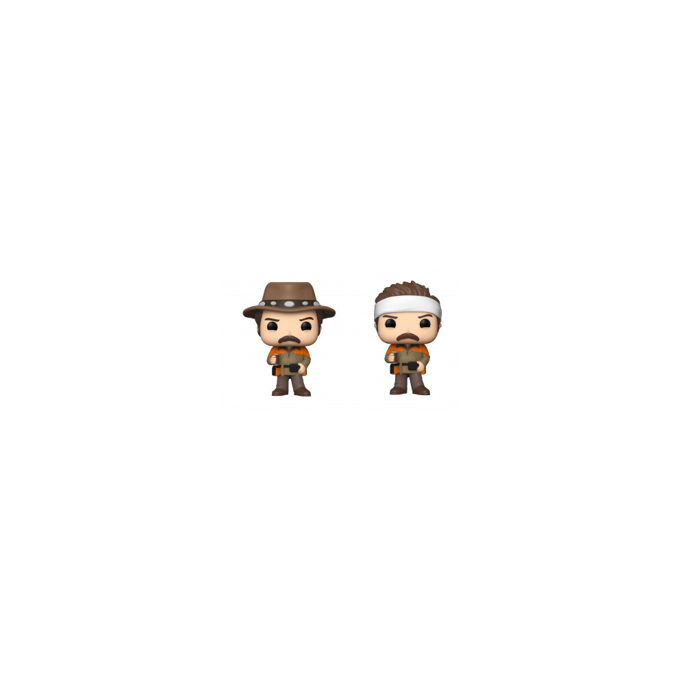 Funko Pop! Parks & Rec Hunter Ron With Chase Vinyl Figure - 10 Cm Assortment 5+1 Chase Figure