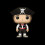 Funko Funko Pop! Ftrh Brad As Pirate Vinyl Figure - 10 CM 1